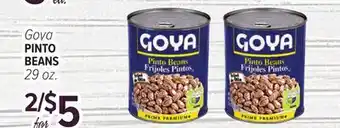 Cermak Fresh Market Goya PINTO BEANS offer