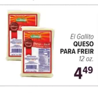 Cermak Fresh Market El Gallito QUESO PARA FREIR offer