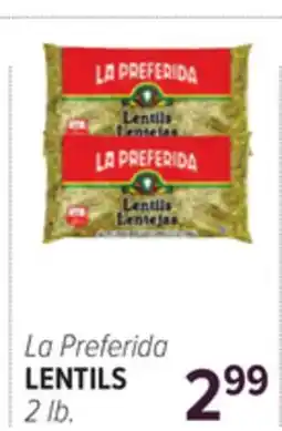 Cermak Fresh Market La Preferida LENTILS offer