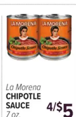Cermak Fresh Market La Morena CHIPOTLE SAUCE offer