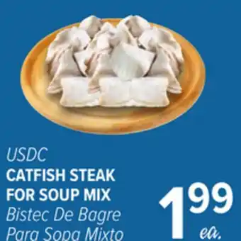 Cermak Fresh Market USDC CATFISH STEAK FOR SOUP MIX offer