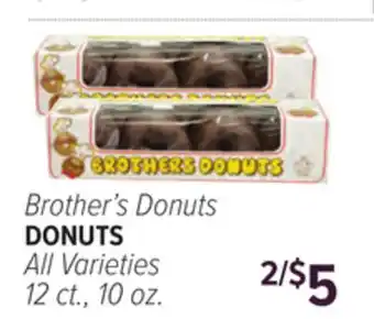 Cermak Fresh Market Brother's Donuts offer