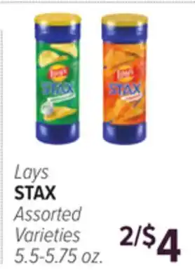 Cermak Fresh Market Lays STAX offer