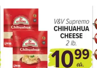 Cermak Fresh Market V&V Supremo CHIHUAHUA CHEESE offer