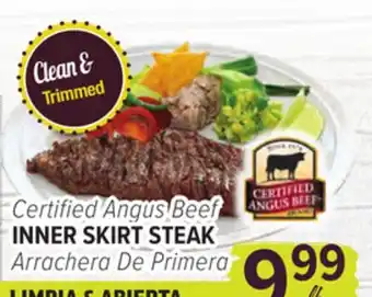 Cermak Fresh Market Certified Angus Beef INNER SKIRT STEAK offer