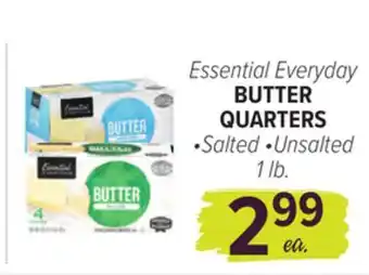 Cermak Fresh Market Essential Everyday BUTTER QUARTERS offer