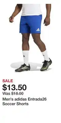 Kohl's Men's adidas Entrada26 Soccer Shorts offer