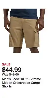 Kohl's Men's Lee 10.5 Extreme Motion Crossroads Cargo Shorts offer