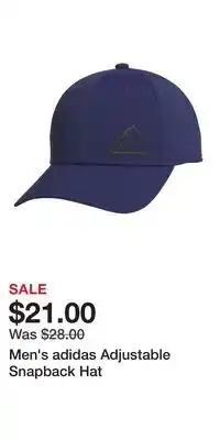 Kohl's Men's adidas Adjustable Snapback Hat offer