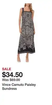 Nordstrom Vince Camuto Paisley Sundress offer