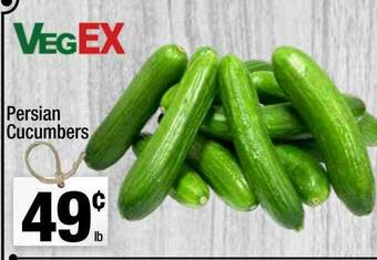 Super King Markets Persian Cucumbers offer