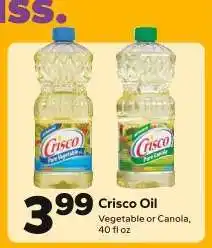 Save a Lot Crisco Oil offer