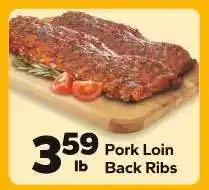 Save a Lot Pork Loin Back Ribs offer
