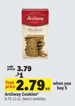 Meijer Archway Cookies offer