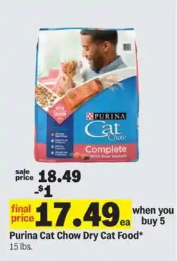Meijer Purina Cat Chow Dry Cat Food offer
