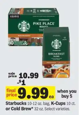 Meijer Starbucks offer