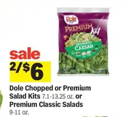 Meijer Dole Chopped or Premium Salad Kits offer
