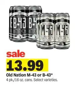 Meijer Old Nation M-43 or B-43 offer