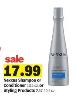 Meijer Nexxus Shampoo or Conditioner offer