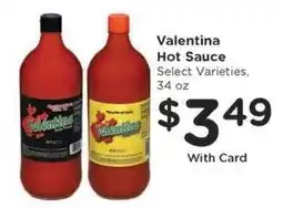 Kroger Valentina Hot Sauce offer