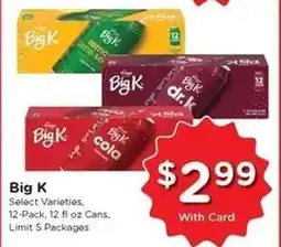 Kroger Big K offer
