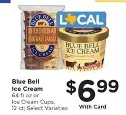Kroger Blue Bell Ice Cream offer