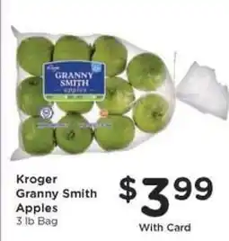 Kroger Kroger Granny Smith Apples offer