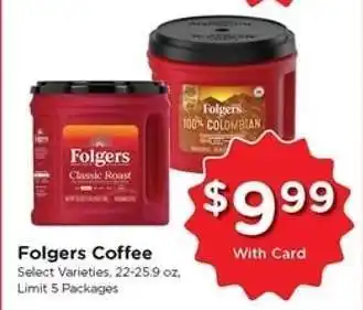 Kroger Folgers Coffee offer