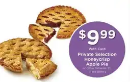 Kroger Private Selection Honeycrisp Apple Pie offer