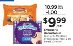 Kroger Smucker's Uncrustables offer