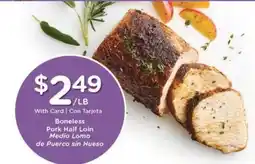 Kroger Boneless Pork Half Loin offer