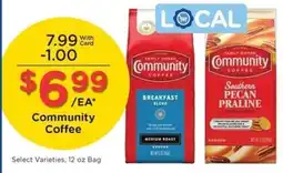 Kroger Community Coffee offer