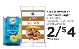 Kroger Kroger Brown or Powdered Sugar offer