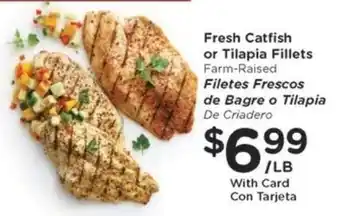 Kroger Fresh Catfish or Tilapia Fillets offer