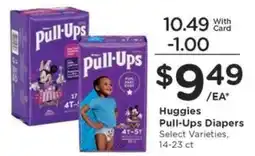 Kroger Huggies Pull-Ups Diapers offer