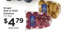 Kroger Kroger Red or Gold Potatoes offer