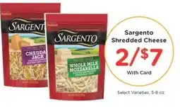 Kroger Sargento Shredded Cheese offer