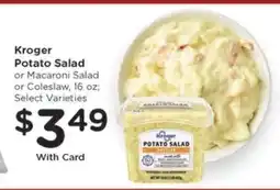 Kroger Kroger Potato Salad offer