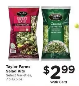 Kroger Taylor Farms Salad Kits offer