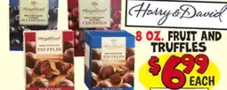 Ollie's Harry & David 8 OZ. FRUIT AND TRUFFLES offer