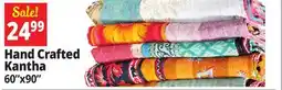 Ocean State Job Lot Handmade Kantha Quilt 60 x 90 offer