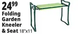 Ocean State Job Lot Tiller & Rowe Folding Garden Kneeler and Seat offer