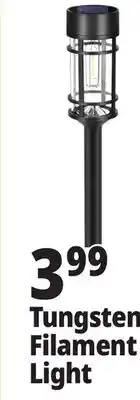 Ocean State Job Lot Tungsten Filament Solar Light offer