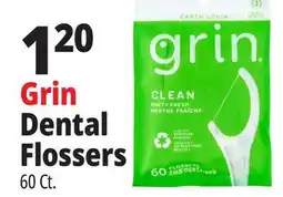 Ocean State Job Lot Grin Minty Clean Flossers 60 Count offer