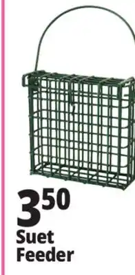 Ocean State Job Lot 4 Suet Cake Bird Feeder Bronze offer