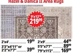 Ocean State Job Lot Hazel & Danica Il Area Rugs offer