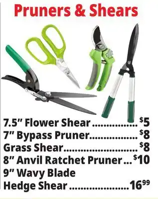 Ocean State Job Lot Pruners & Shears offer
