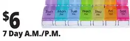 Ocean State Job Lot 7 Day Pill Planner offer