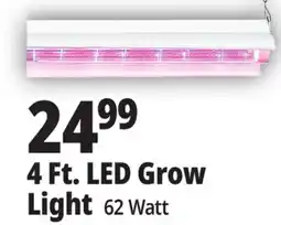 Ocean State Job Lot Tiller & Rowe 3-in-1 LED Linkup Grow Light 4' offer