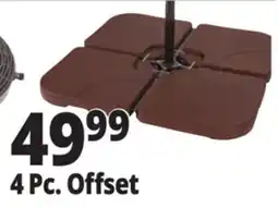 Ocean State Job Lot Offset Umbrella Base 4-Piece offer
